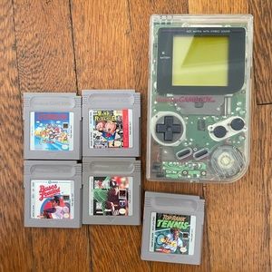 Nintendo Game Boy & 5 Games